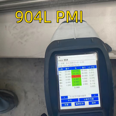 6.0mm 8.0mm 12.0mm UNS N08904 904L স্টেইনলেস স্টীল প্লেট 904L প্লেট TISCO SS904L প্লেট