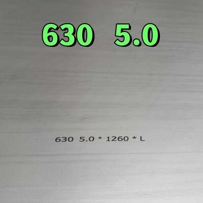 17-4PH SUS 630 গরম ঘূর্ণিত স্টেইনলেস স্টীল প্লেট 1-30mm বেধ H1150 HRC40 কঠোরতা