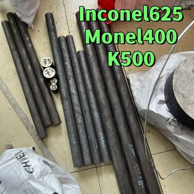মনেল K500 UNS N05500 রাউন্ড বার নিকেল কপার অ্যালয় রড 6 মিমি - 250 মিমি ব্রাইট টার্নড