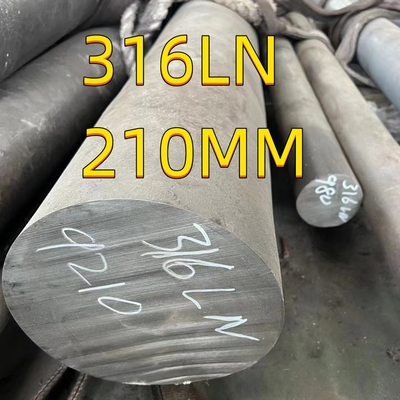 Ø120 X 3000 ইন 316LN ESR 1.4429 স্টেইনলেস স্টীল গোলাকার বার SS316LN গোলাকার রড কালো পৃষ্ঠ