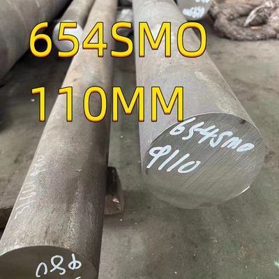 সুপার অস্টেনিটিক S32654 1.4652 X1CrNiMOCUN24-22-8 স্টেইনলেস স্টীল রাউন্ড বার আল্ট্রা 654 SMO