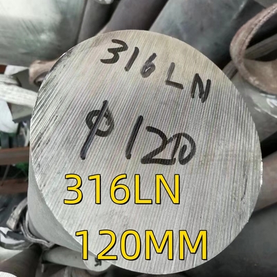 Ø120 X 3000 ইন 316LN ESR 1.4429 স্টেইনলেস স্টীল গোলাকার বার SS316LN গোলাকার রড কালো পৃষ্ঠ