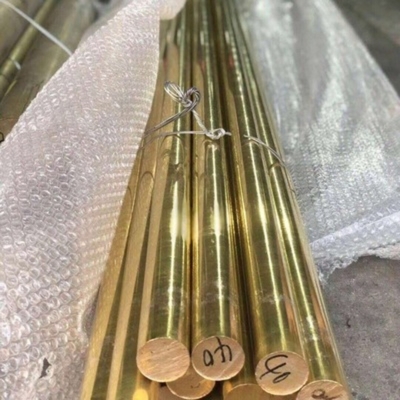 H59 C26800 ওয়েল্ডিং রড হলুদ তামা বার Hpb61-1 Hsi80-3 Cw614n H62 H59 ব্রাস কুপার 50*1200MM