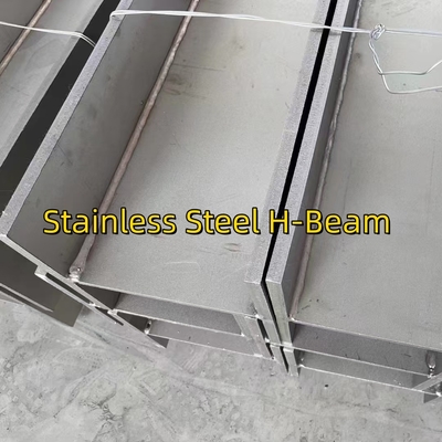 I প্রোফাইল বিম 100x100x6x8mm 304 স্টেইনলেস স্টীল H বিম কাঠামো নির্মাণ উপকরণ জন্য ঢালাই