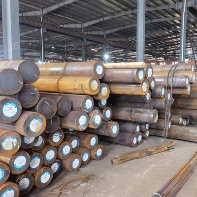 SAE 4340 খাদ ইস্পাত বৃত্তাকার বার ব্যাসার্ধ 300mm দৈর্ঘ্য 3000mm DIN 1013 তেল quenched এবং tempered