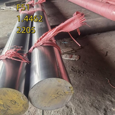 স্টেইনলেস স্টীল শ্যাফ্ট ডুপ্লেক্স F51 1.4462 ডুপ্লেক্স টাইপ F51 1.4462 ডায়ামেটার 115MM দৈর্ঘ্য 6000MM