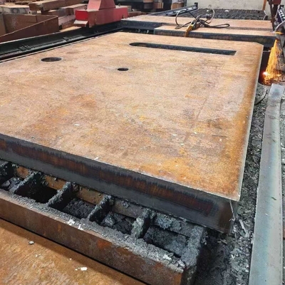 EN 10025-2 S355J2+N IS2062 30*1220*2440MM গরম ঘূর্ণিত ইস্পাত প্লেট