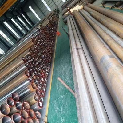 অ্যালাইড সিউমলেস স্টিল পাইপ 48x5mm ASTM A-335 গ্রেড T5 P5 Sch40 ASME B36.10M L=6000mm