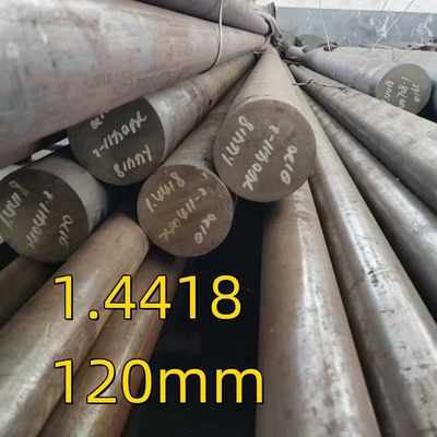DIN 1.4418 X4CrNiMo16-5-1 S165M গরম ঘূর্ণিত স্টেইনলেস স্টীল বৃত্তাকার বার 120mm