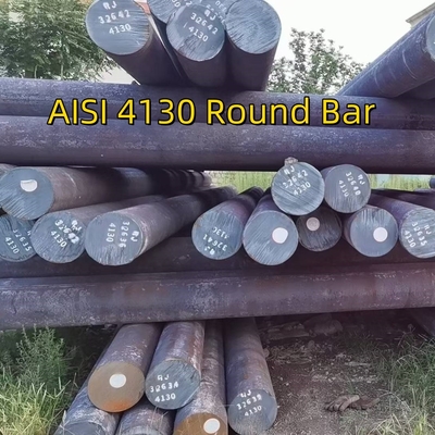 AISI 4130 গোলাকার বার 30CrMo তাপ চিকিত্সা নরমালাইজড / অ্যানিলড / QT ভালভ শরীরের জন্য