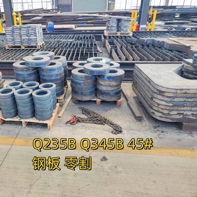 ASTM A36 Q235B SS400 কার্বন স্টিল হালকা স্টিল প্লেট হালকা স্টিল প্লেট S235JR 10-200MM