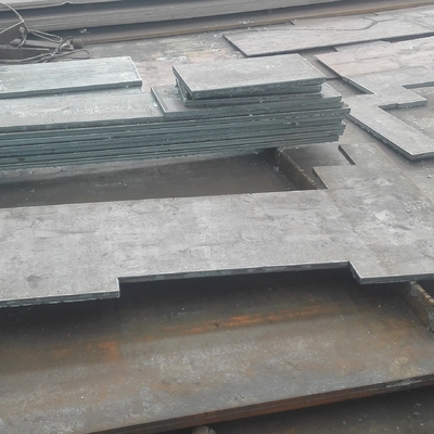 EN10025 S355J2+ N গরম রোলড স্টিল প্লেট বিভিন্ন আকারে কাটা কাটা প্রক্রিয়াজাতকরণ অংশ