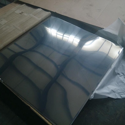 DIN1.4301 1.2*1500*3000 SUS304 স্টেইনলেস স্টীল ধাতু শীট PE ফিল্ম 2B সঙ্গে 3.1 সার্টিফিকেট সঙ্গে