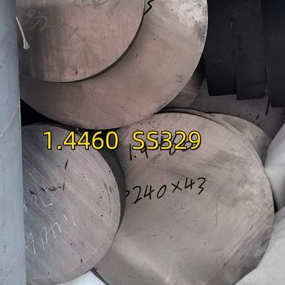 AISI 329 1.446 / S32900 স্টেইনলেস স্টিল রাউন্ড বার-এর কাঠিন্য 275 – 325 HB, রুক্ষভাবে মেশিনিং করা হয়েছে OD 108-এ