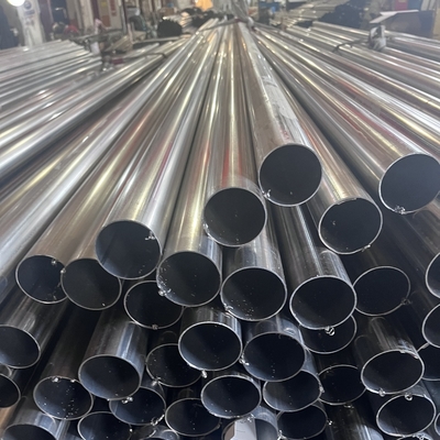 এআইএসআই 409 স্টেইনলেস স্টিল ওয়েল্ডড পাইপ গাড়ী মাফলার 0.3-3 মিমি বেধের জন্য