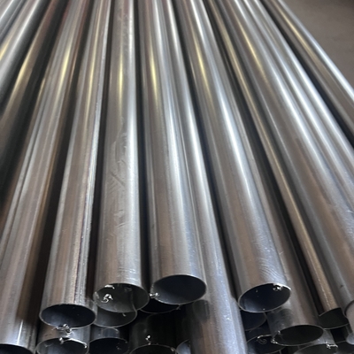 এআইএসআই 409 স্টেইনলেস স্টিল ওয়েল্ডড পাইপ গাড়ী মাফলার 0.3-3 মিমি বেধের জন্য