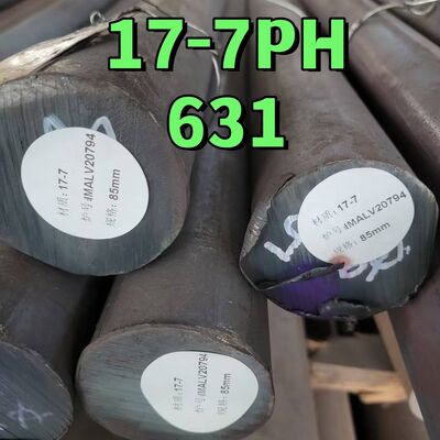 এসএস ১৭-৭পিএইচ টাইপ এআইএসআই ৬৩১ ইউএনএস এস ১৭৭০০ স্টেইনলেস স্টীল সলিড বার হার্ডিং হিট ট্রিটমেন্ট H900