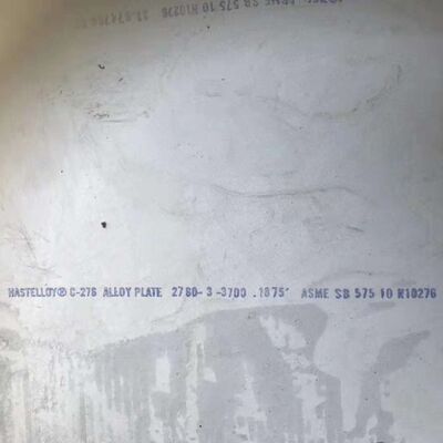 ASME SB-575 UNS N10276 Hastelloy খাদ C-276 প্লেট 3*1220*2440MM