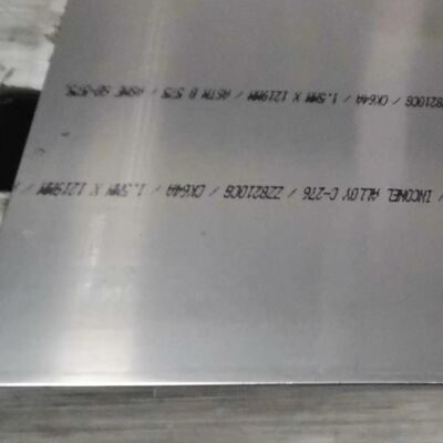 ASME SB-575 UNS N10276 Hastelloy খাদ C-276 প্লেট 3*1220*2440MM