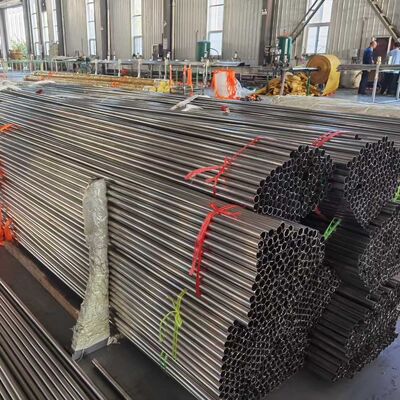 ASTM A269 TP304 AISI304 স্টেইনলেস স্টীল ঢালাই পাইপ রেলিং হ্যান্ড্রাইল সিঁড়ি উজ্জ্বল পৃষ্ঠের জন্য ব্যবহৃত