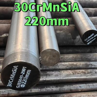 30CrMnSiA Alloy Steel Round Bar GB 3077 Forged Bright OD 20-300mm Quenched Tempered