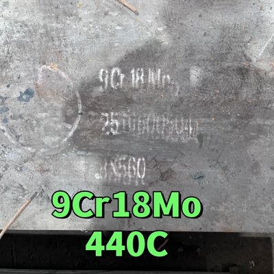উচ্চ কার্বন মার্টেনসাইটিক 9Cr18Mo SUS440C স্টেইনলেস স্টীল শীট