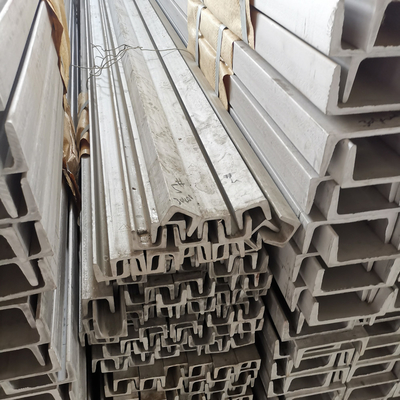 6 মি লম্বা 80x40x5 মিমি এসএস ইউ চ্যানেল Astm A276 Aisi 316l