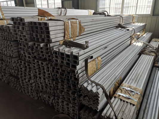6 মি লম্বা 80x40x5 মিমি এসএস ইউ চ্যানেল Astm A276 Aisi 316l