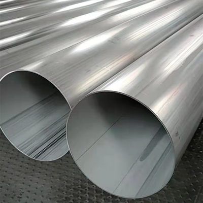 স্টেইনলেস স্টীল ওয়েল্ডড টিউব 14 ", CON COSTURA, ASME B36.19M, SCH 10, BE, ASTM A312 GR. TP304