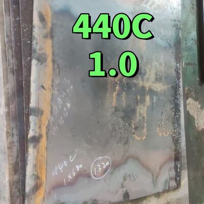 SUS440C X105CrMo17/1.4125 9Cr18Mo স্টেইনলেস স্টীল শীট 1.0*1000*2000MM